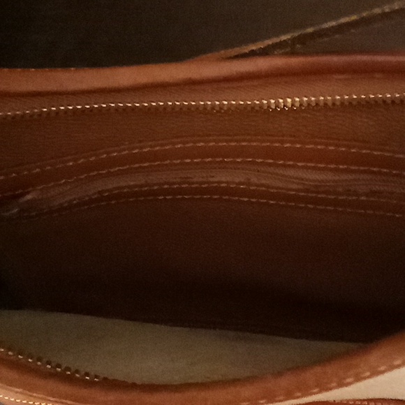 DOONEY BOURKE ALL WEATHER LEATHER Party  Office One Size Cream-Brown Colors B33 - Picture 9 of 16